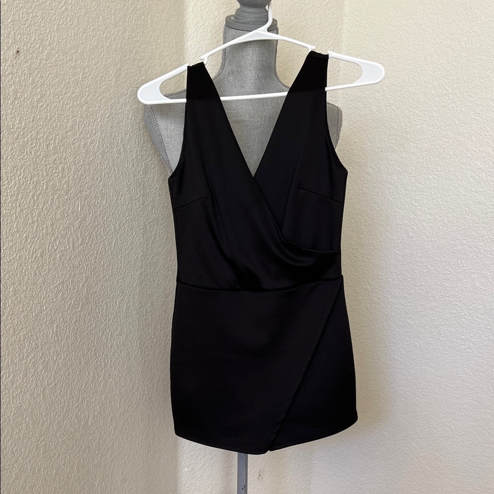 Elegant Black Sleeveless romper